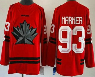 Men's Canada #93 Mitch Marner Red 2026 Olympics Authentic Jersey