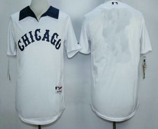 Men's Chicago White Sox Blank Turn back Baseball Jersey