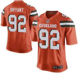 Men's Cleveland Browns #92 Desmond Bryant Orange Alternate 2015 NFL Nike Elite Jersey