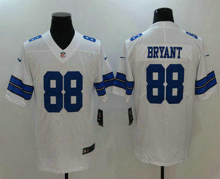Men's Dallas Cowboys #88 Dez Bryant White 2017 Vapor Untouchable Stitched NFL Nike Limited Jersey