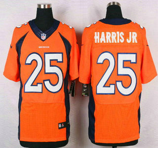 Men's Denver Broncos #25 Chris Harris Jr Navy Blue Alternate NFL Nike Elite Jersey