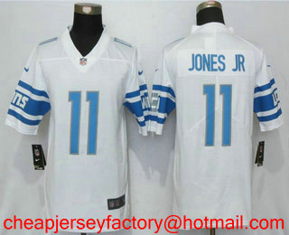 Men's Detroit Lions #11 Marvin Jones Jr White 2017 Vapor Untouchable Stitched NFL Nike Limited Jerse
