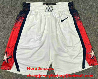 Men's Dream 16 USA White 2024 Swingman Shorts