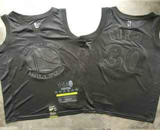 Men's Golden State Warriors #30 Stephen Curry MVP Black 2019 Nike AU Stitched NBA Jersey