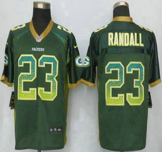 Men's Green Bay Packers #23 Damarious Randall Nike Drift Fashion Green Elite Jersey
