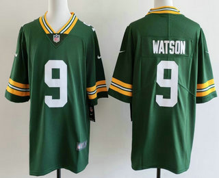 Men's Green Bay Packers #9 Christian Watson Limited Green Vapor Jersey