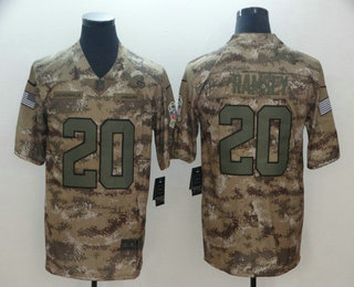 Men's Jacksonville Jaguars #20 Jalen Ramsey 2018 Camo Salute to Service Stitched NFL Nike Limited Jersey