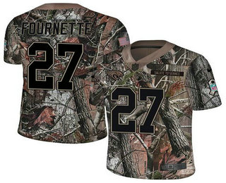 Men's Jacksonville Jaguars #27 Leonard Fournette Camo Stitched NFL Rush Realtree Nike Limited Jersey