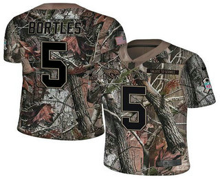 Men's Jacksonville Jaguars #5 Blake Bortles Camo Stitched NFL Rush Realtree Nike Limited Jersey
