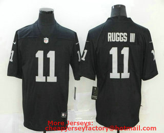 Men's Las Vegas Raiders #11 Henry Ruggs III Black 2020 Vapor Untouchable Stitched NFL Nike Limited Jersey