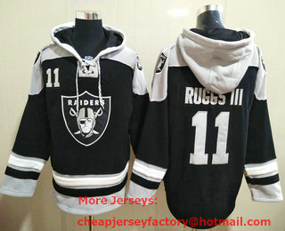 Men's Las Vegas Raiders #11 Henry Ruggs III Black Team Color 2014 NFL Hoodie
