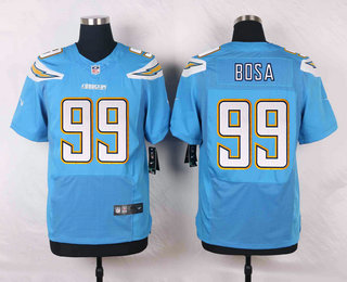 Men's Los Angeles Chargers #99 Joey Bosa Light Blue Alternate NFL Nike Elite Jersey