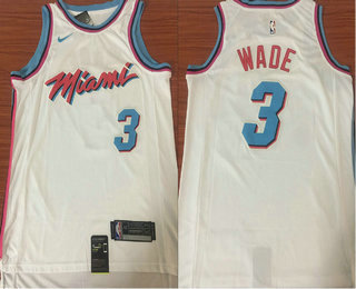 dwyane wade city jersey white