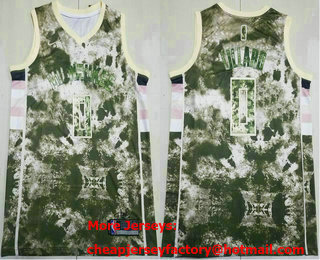 Men's Milwaukee Bucks #0 Damian Lillard Brown 2023 Select Series Stitched Basketball Jersey