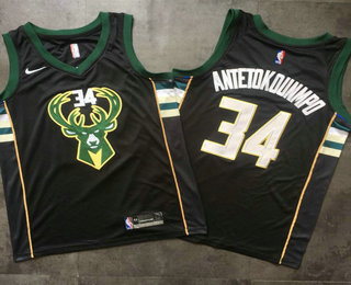 Men's Milwaukee Bucks #34 Giannis Antetokounmpo Green 2018 Nike AU Stitched NBA Jersey