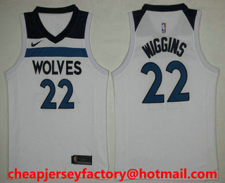 Men's Minnesota Timberwolves #22 Andrew Wiggins New 2017-2018 Nike Icon Edition Swingman Jersey