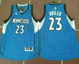 Men's Minnesota Timberwolves #23 Jimmy Butler Revolution 30 Swingman Blue Jersey