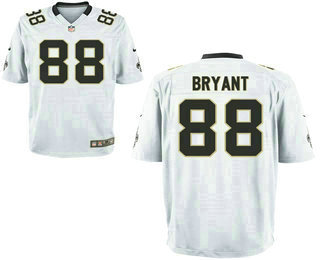 Men's New Orleans Saints #88 Dez Bryant White 2017 Vapor Untouchable Stitched NFL Nike Limited Jersey