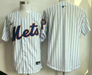 Men's New York Mets Blank White Limited Jersey