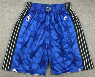 Men's Orlando Magic Blue Classic Icon Sponsor Swingman Shorts