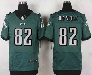 Men's Philadelphia Eagles #82 Rueben Randle Green Team Color NFL Nike Elite Jersey