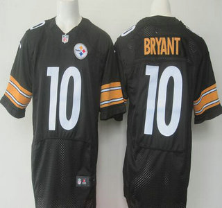 Men's Pittsburgh Steelers #10 Martavis Bryant Black Team Color NFL Nike Elite Jersey