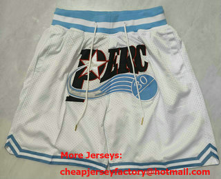 Men's Space Jam Tune Squad White Just Don Swingman Shorts