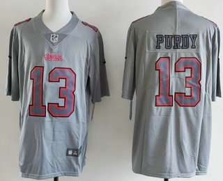 Men's Tampa Bay Buccaneers #13 Mike Evans Limited Grey Fashion Vapor Jersey
