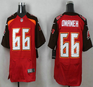 Men's Tampa Bay Buccaneers #66 Patrick Omameh Red Team Color NFL Nike Elite Jersey