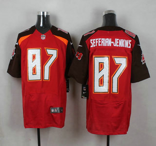 Men's Tampa Bay Buccaneers #87 Austin Seferian-Jenkins Red Team Color NFL Nike Elite Jersey