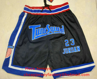 Men's The Movie Space Jam #23 LeBron James Black Soul Swingman Basketball Shorts