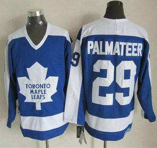 Men's Toronto Maple Leafs #29 Felix Potvin 1982-83 Blue CCM Vintage Throwback Jersey