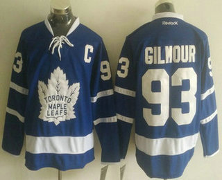 Men's Toronto Maple Leafs #93 Doug Gilmour Royal Blue 2016-17 Home 100TH Anniversary Hockey Jersey