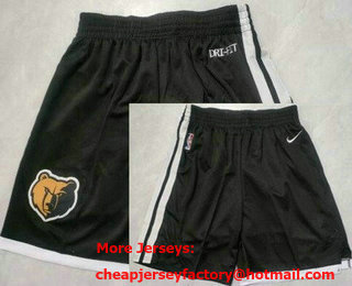 Men's Vancouver Grizzlies Black 2023 City Swingman Shorts