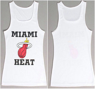 Miami Heat Blank White Revolution 30 Swingman Womens Dress
