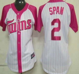 Minnesota Twins #2 Denard Span 2012 Fashion Womens Jersey