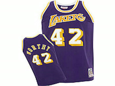 Mitchell & Ness Los Angeles Lakers James Worthy 1984-85 Road Jersey