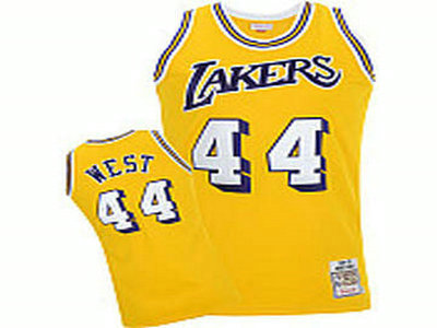 Mitchell & Ness Los Angeles Lakers Jerry West 1971-72 Home Jersey