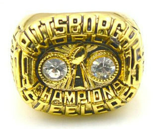 NFL Pittsburgh Steelers World Champions Gold Ring_4