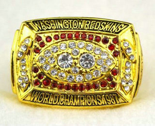 NFL Washington Redskins World Champions Gold Ring_1