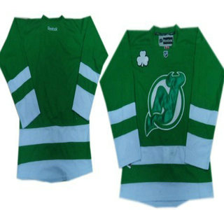 New Jersey Devils Blank Green Jersey