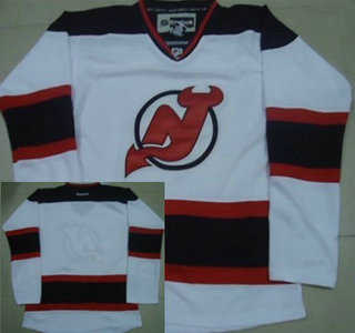 New Jersey Devils Blank White Jersey