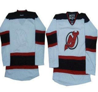 New Jersey Devils Blank White Jersey