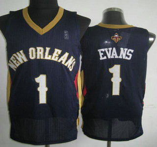 New Orleans Pelicans #1 Tyreke Evans Blue Revolution 30 Authentic Jersey