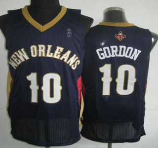 New Orleans Pelicans #10 Eric Gordon Blue Revolution 30 Authentic Jersey