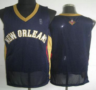 New Orleans Pelicans Blank Blue Revolution 30 Authentic Jersey