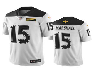 New Orleans Saints #15 Brandon Marshall White Nike City Edition Jersey - Men