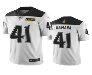 New Orleans Saints #41 Alvin Kamara White Nike City Edition Jersey - Men