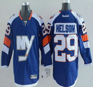New York Islanders #29 Brock Nelson 2014 Stadium Series Blue Jersey