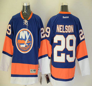 New York Islanders #29 Brock Nelson Light Blue Jersey
